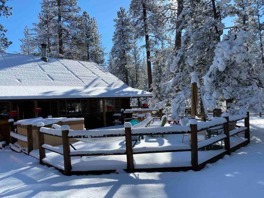 Beautiful Log Home Outside Of Sisters Exteriör bild